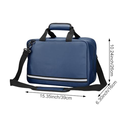 Bolsa médica vacía de viaje compacta con correa de hombro ergonómica 7