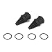 Team Losi Center Coupler Boots & Clips: 5IVE-TMINI WRC