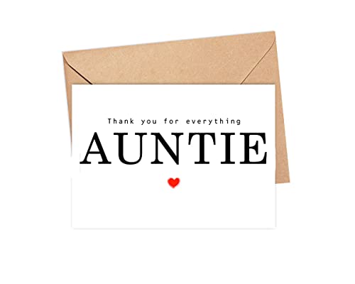 Yanashop88 Thank You For Everything AuntieJ[h - Thank YouJ[h - AuntiJ[h - ̓J[h - ޏւ̃J[h - apO[eBOJ[h - LO - m[gJ[h - Tha