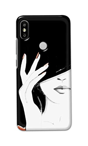 Image of PRINTFIDAA Photo of Beautiful Girl Hard Back Cover for Redmi Y2 / Redmi S2 Back Cover -(P6) KAT1005