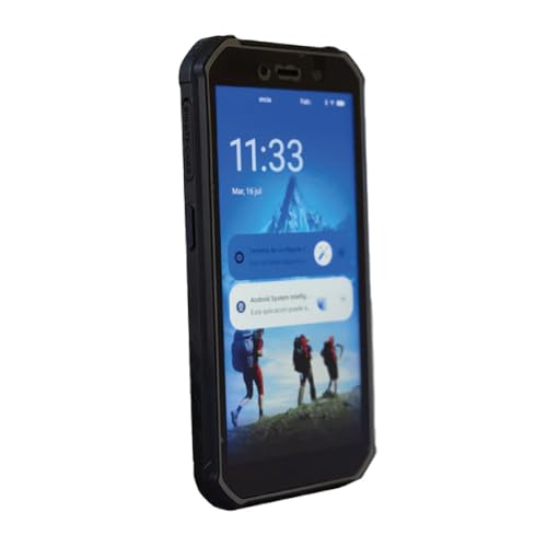 PDA Commander GEON X1 - PDA-Smartphone 4G+64G, CPU Octa-Core, Android 13, Certification IP68, Déverrouillage du visage et empreinte digitale, Caméras 16MP +...