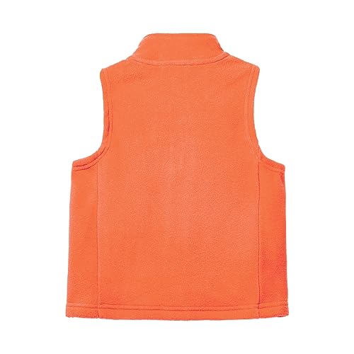 Image of Mud Kingdom Boys Girls Polar Fleece Vest Jacket Ligntweight Plain Vest Full Zipper Sleeveless