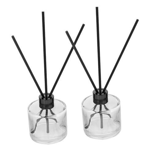 Set difusor de fragancia con botella de vidrio 50ml y 10 varillas miniatura 1