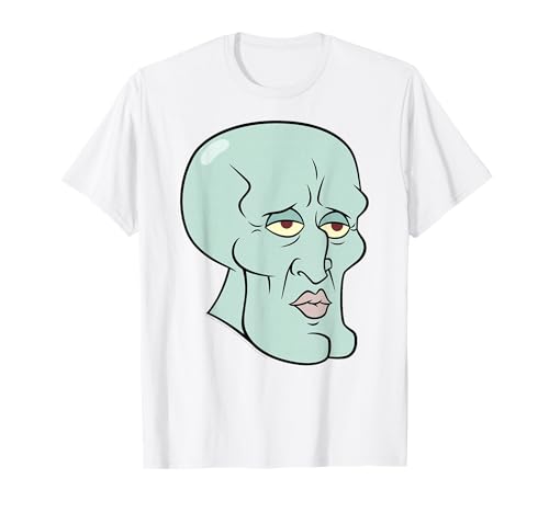 SpongeBob SquarePants Handsome Squidward Face T-Shirt