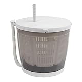 YUMIONB Portable Washing Machine, 2 in 1 Washing & Drying Hand Crank Washing Machine 5.5Ibs Light Weight Manual Hand Clothes Washer Natural-Friendly Mini Washer for Travel, Camping, Apartments