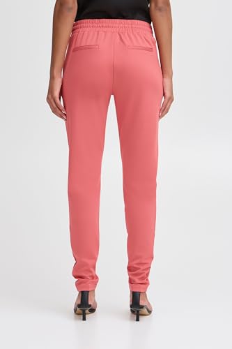 ICHI IHKATE PA2 Damen Sweathose Sweatpants Relaxhose mit Stretch Schmaler Schnitt mit Elastikbund, Größe:S, Farbe:Holly Berry (171633) – Ansicht 4