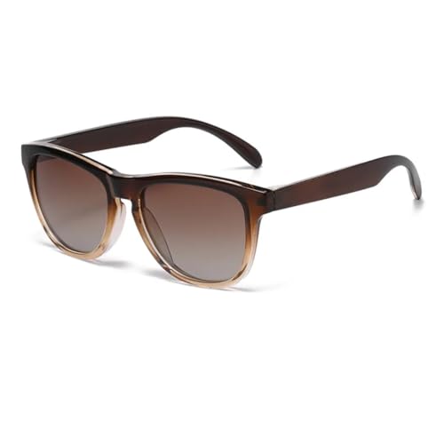 Lunettes de soleil rétro miroir dégradé pour homme et femme tendance