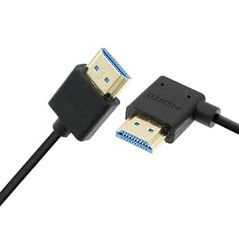 Left Angle HDMI 2.1 Cable For Atomos Ninja V 48Gbps 8K For Sony A7iv, Z
