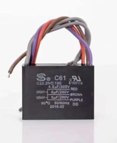 Reparer un ventilateur lent avec le condensateur C61 triple capacite 5 fils