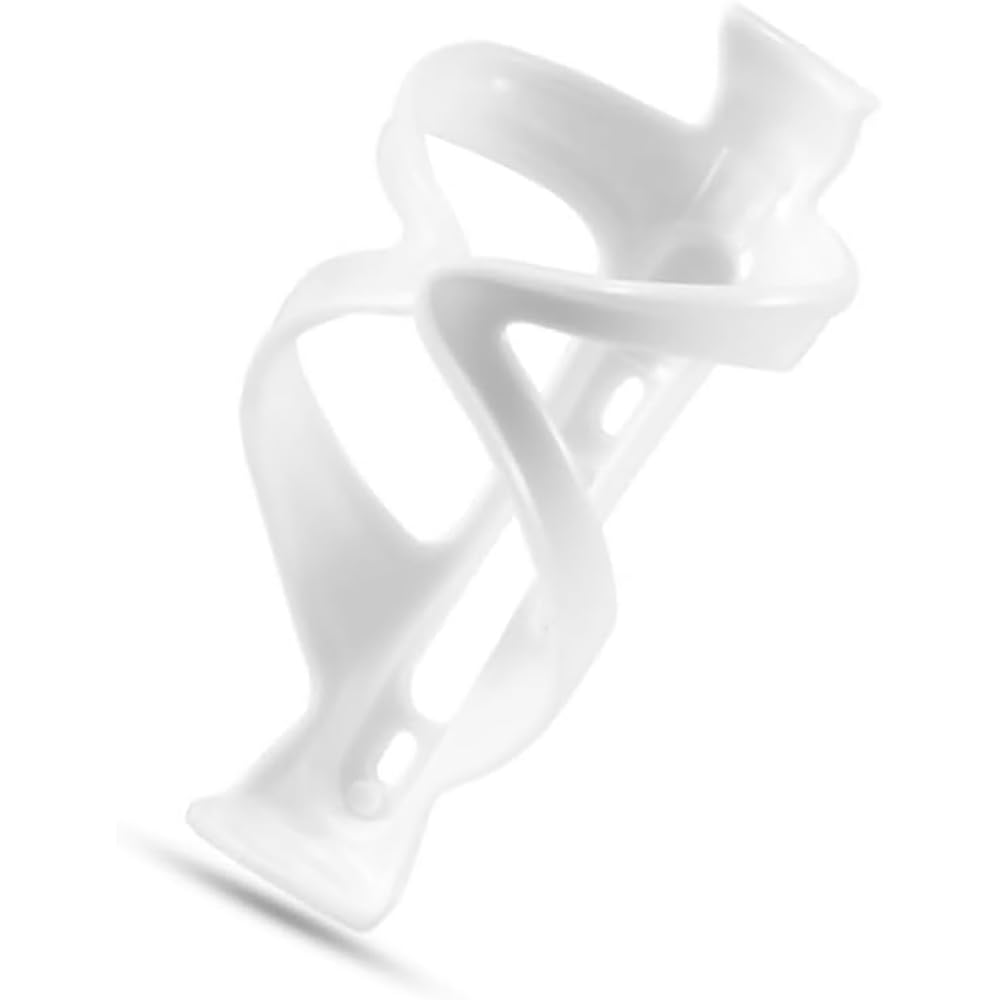 FXJHS Bike Water Bottle Holder for Specialized Turbo Levo Comp, Adjustable Bike Water Bottle Cages, Bicycle Water Bottle Cage Leak Proof Non Slip Bike Cup Holder,White