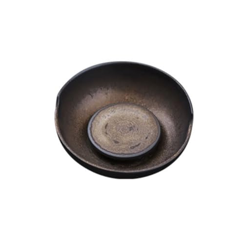 Plateau de service à thé en céramique rétro pour infusion sèche et tasse de table basse - 2