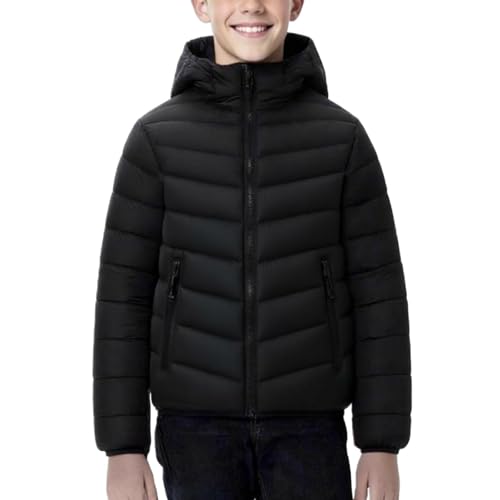 YAOJIWANG Steppjacke Kinder Gefütterte Daunenjacke Jungen...