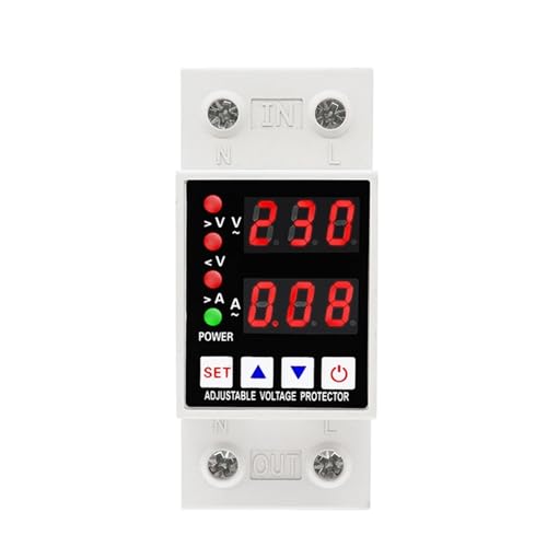 Dispositif de protection Rail Din réglable 63A haute précision 230V