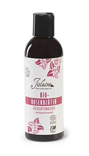 Jislaine Gesichtswasser: 200ml Bio-Rosenblütenwasser* wirkt: entspannend, feuchtigkeitsspendend und klärend | Vegan & ohne Alkohol Cover