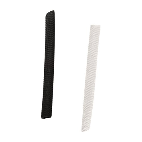 MagiDeal 2 Pack American Pool Cue Handle Grip Non Slip Textured Heat Shrink
