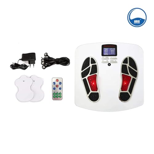 AROGYA Electric Health Protection Machine Stimulator Massager Electromagnetic Waves Tens-Ems Technology For Full Body Pain Relief & Relaxation Improve Blood Circulation ((Hpm Pro)