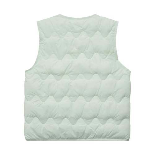 Boys Girls Puffer Winter Snow Vest Classic Waistcoat Padded Clothes Sleeveless Jacket Gilet3