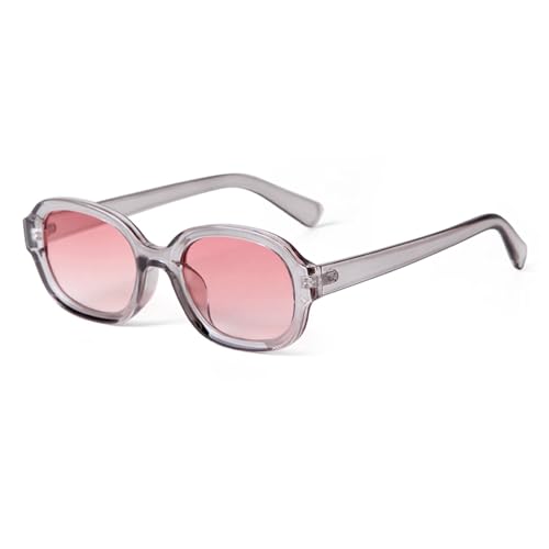 Lunettes de soleil rondes dégradées tendance rétro UV400 pour femme et homme
