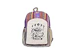 RARA Natural Handmade-Unique design Hemp Hippie backpack, very popular in FAIR TRADE Beautiful light weight backpack for college Adults. (Magic mushroom), Medium