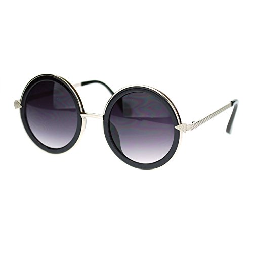 JuicyOrange Womens Vintage Round Circle Frame Sunglasses Arrow Design3