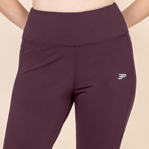 Image of 3rd Planet Women's High Waist Activewear Leggings | 4-Way Stretch, Sweat-Wicking, Non-See-Through Gym & Yoga Tights with Side Pockets | Comfortable Slim Fit Pants for Workout, Running & Fitness
