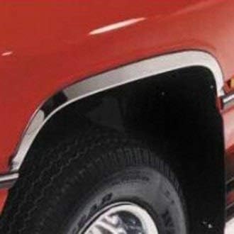 QMI 275011 - Fender Trim Compatible with Ford Ranger Pickup Half Arch Mirror Polished Stainless Steel Wide Width Set Of 4