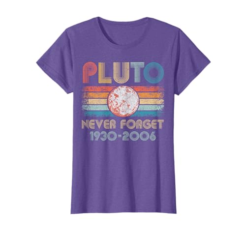 Pluto Never Forget 1930 - 2006 Vintage Funny Lover Gift T-Shirt