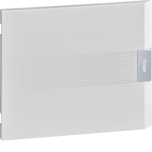 Puerta opaca blanca de protección para cuadros eléctricos vega VB18