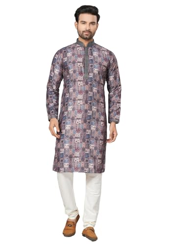 Pyjama kurta indien homme 3021 en coton traditionnel blanc