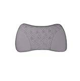 Auto Kopfstütze Pads Passend für ZEEKR 7X 009 001 Nackenkissen, Lordosenstütze, Kopfstütze, Lordosenstütze, lindert Müdigkeit, weiches Lederkissen(B5)