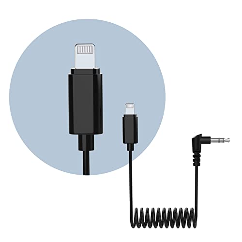 Hollyland Lark M1(1Tx+1Rx) Wireless Lavalier Microphone Lapel Mic Bundle With Mfi Certified Lightning To 3.5Mm Adapter #TOP2