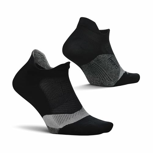 Image of Feetures Elite Light Cushion No Show Tab Sock Wave