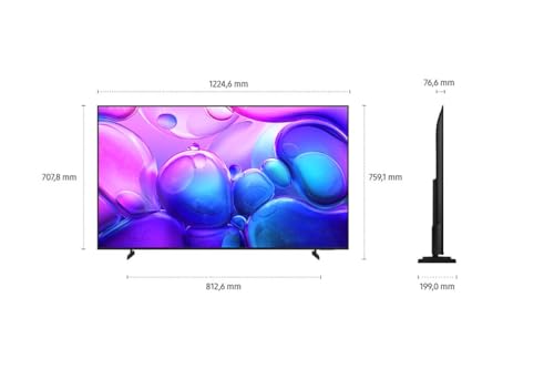 Samsung QLED 4K Q6FA 55 Zoll (138 cm) UHD Fernseher, 100% Farbvolumen für satte Farben, Quantum HDR, 4K Upscaling, Knox Security, Kostenlos 900 Sender TV Plus 6