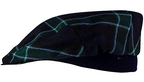 Casquette plate Graham of Menteith pour balades et style urbain motif tartan extensible