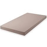 タンスのゲン マットレス シングル 厚み10cm 一体型 150N 硬め 日本製 厚め ウレタンマット ベッドマット 高反発マットレス グレージュ【圧縮梱包】 23300041(93503)