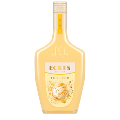 Eckes Eierlikörcreme (1 x 0 5 l) cremiger Sahnelikör mit zarter Vanillenote 20 Prozent vol