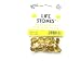 Yellow Glass Gaming Stones 20ct