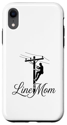 Line Mom �d�C ���C���}���̃}�} ���C�����[�J�[ �d�C �X�}�z�P�[�X iPhone XR �p