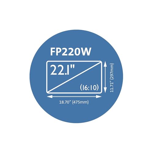 Image of Kensington FP220W Privacy Screen for 22-Inch 16:10 Aspect Ratio Widescreen Monitors (K55786WW)
