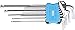 Produktbild BGS 9801 | Winkelschlüssel-Satz | 13-tlg. | extra lang | Zollgrößen | Innensechskant / Innensechskant mit Kugelkopf 0,05" - 3/8"
