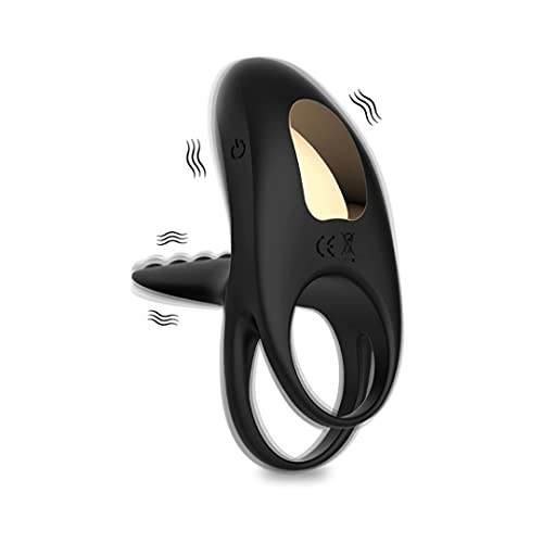 Vibradores 10 Modos Recarregável Galo Estimulador Clitóris e Ponto g Anel Controle Remoto Zatla Shop