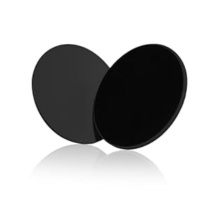 2Pack Gliding Discs, Dual Sided Core Sliders for Carpet & Hard Floors, Exercise Sliders Discs for Women Men Gym and Home Fitness Equipment