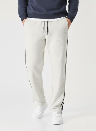 Image of dockstreet Men's /Unisex Open Bottom Drawstring Pure Cotton Stretchable Baggy Jogger Pants