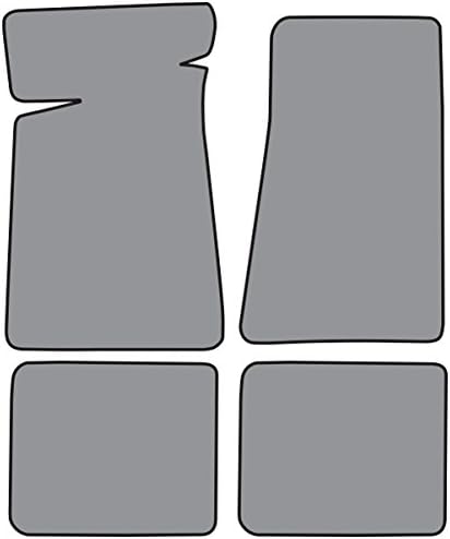 Carpet Floor Mats - Complete Die Cut Cutpile - fits 1982-1987 Buick Regal (Dark Blue)
