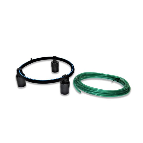 eco-filtration Aqua-Jet 700 Ring Aerator – Weighted Pond Aerator for Oxygenation – Bottom Air Diffuser for Ponds, Fish Tanks & Aquatic Systems – Prevent Blocking & Fine Bubble Release — image 1