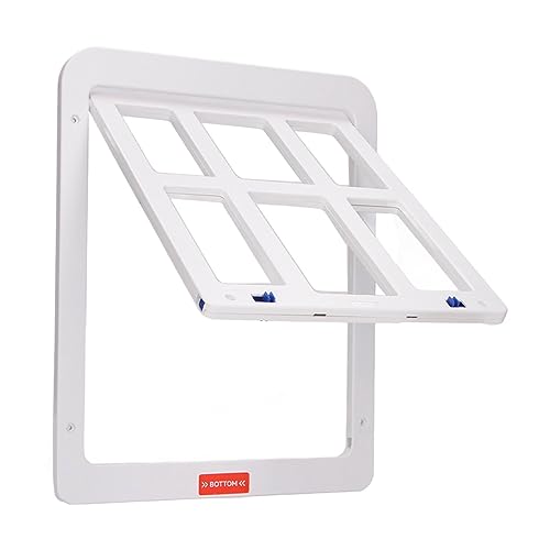 Porta de Aba para Animais de Estimação, Porta de Cachorro Com Tela Durável, Fácil Instalação, Segura