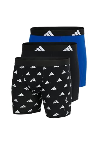 Image of Adidas Men's Boxer Shorts (Pack of 3) Boxer Brief Cyclist Underwear (Size S - 3XL) - Comfortable Underwear Men