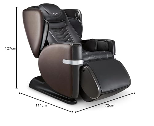 Image of Osim uDivine V2 Full Body Massage Chair | V-Hand with 720 Roller Balls | Zero Gravity Recliner | 4-Hand Massage | AI Voice Control | Head-to-Toe Programs - 1 Year Warranty (Brown)