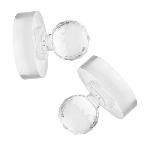 BESPORTBLE 2-Pack Acrylic Grinding Pestle for Artists Watercolor Oil Painting Pigment Mixing Tool Pestle for Making Paint Textured Art Tools