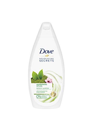 Dove Nourishing Secrets Awakening Body Wash with Matcha Green Tea & Sakura Blossom - 16.9 Fl Oz / 500 mL x 3 Pack